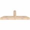 Ekena Millwork Portland Smooth Timber Gable Bracket, Douglas Fir, 60"W x 22"H x 5 1/2"D x 5 1/2"F, 9/12 Pitch GBW060X22X0606POR00SDF - alternate 2